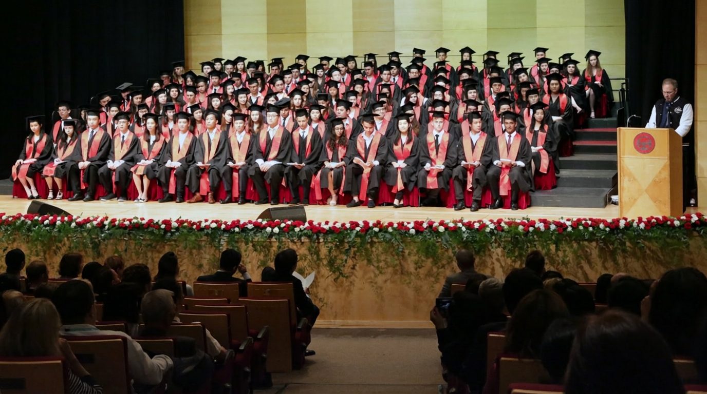 Graduand Receiving Their Diploma